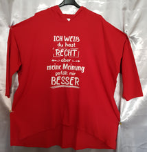 Lade das Bild in den Galerie-Viewer, Shirt &quot;Recht-Besser&quot;
