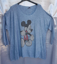 Lade das Bild in den Galerie-Viewer, Shirt uni &quot; Glitzer-Minnie&quot;
