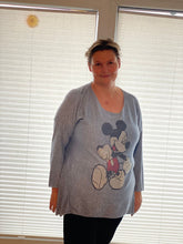 Lade das Bild in den Galerie-Viewer, Shirt uni &quot; Glitzer-Minnie&quot;
